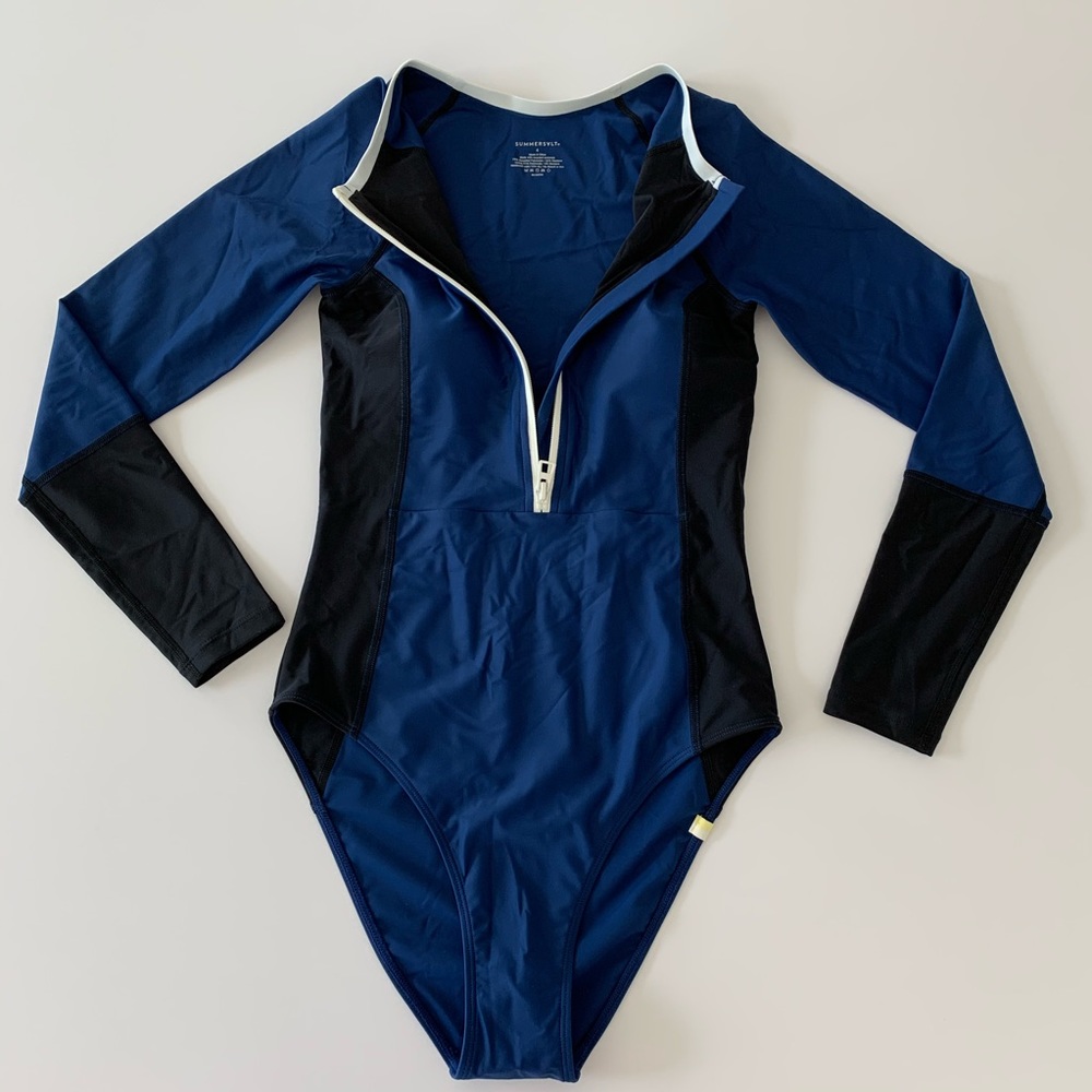 NWOT Summersalt Rash Guard/Swimsuit - Picture 4 of 7